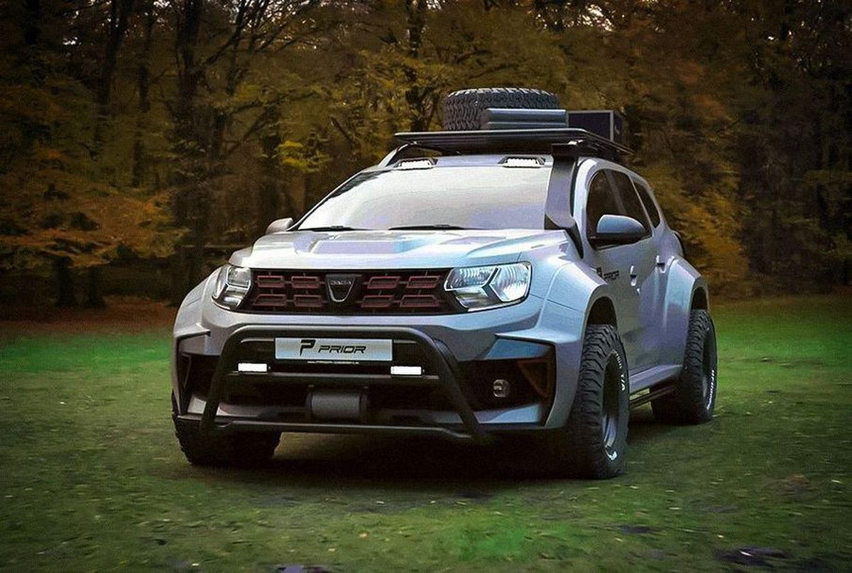 Duster получил от Prior Design 400-сильный мотор, широченный кузов и все  для бездорожья