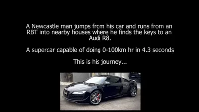 Видеорегистратор записал поездку похитителя суперкара Audi R8 от угона до дома вора