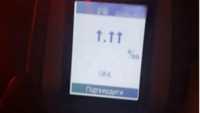 В Києві встановили рекордний показник сп'яніння за кермом: прилад "зашкалив"