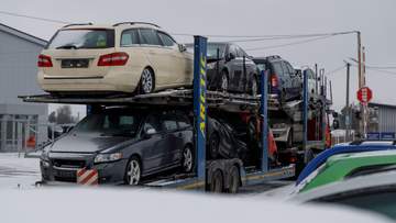 Доставка авто автовозом