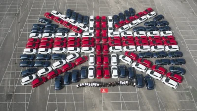 Випуск автомобілів у Великобританії впав до показника 1984 року