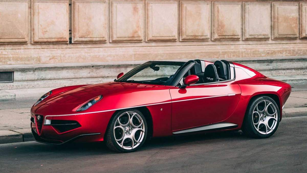 Ультраредкий Alfa Romeo Disco Volante Spyder с мотором Ferrari выставили на  продажу