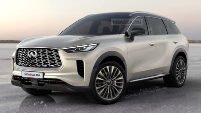 Новий Infiniti QX60 2022 модельного року виглядає солідно на акуратному рендері