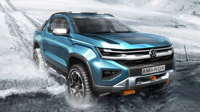 Новый Volkswagen Amarok показался на официальном тизере