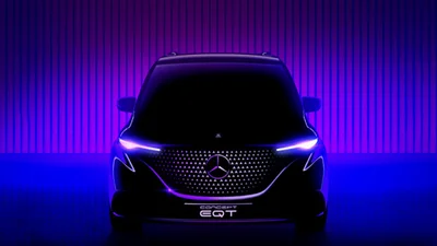 Mercedes-Benz показав обличчя електричного компактвена EQT