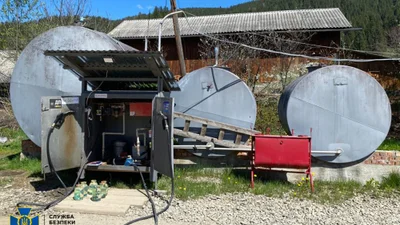 СБУ разоблачила сеть АЗС с сомнительным горючим