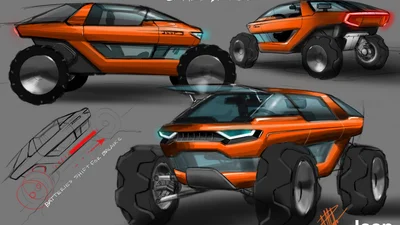 Jeep показав кращі роботи конкурсу дизайнерів з футуристичними джипами