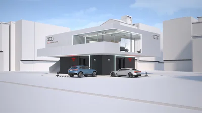 Audi показала зарядні станції недалекого майбутнього