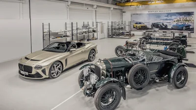Bentley показала только что "клонированный" для клиента Blower 1927 года