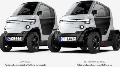 Ізраїльтяни представили у Мюнхені мініатюрний електрокар-трансформер за 12 500 євро - 7 вересня 2021 - Auto24