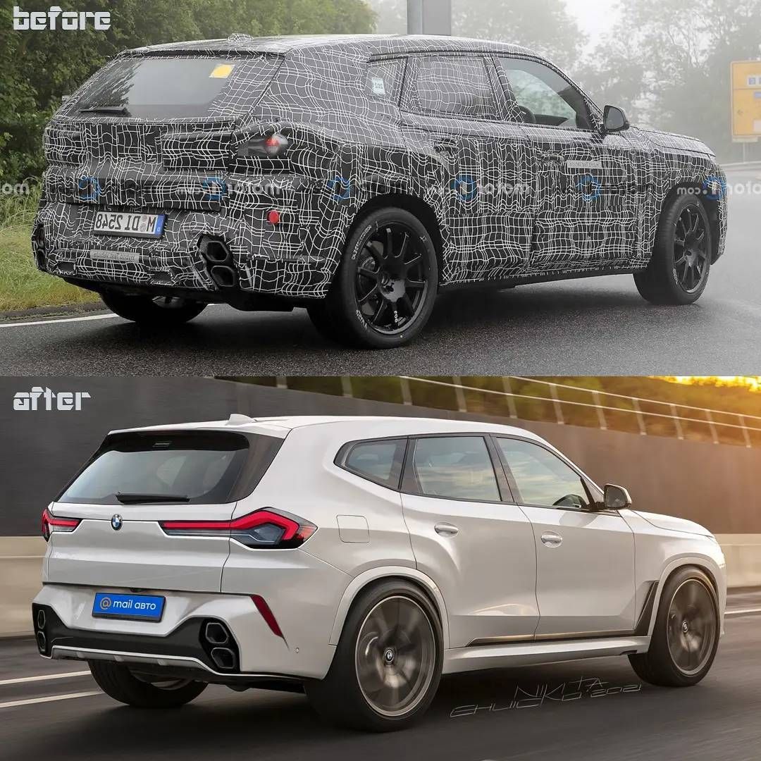 Ранний взгляд на будущий BMW X8