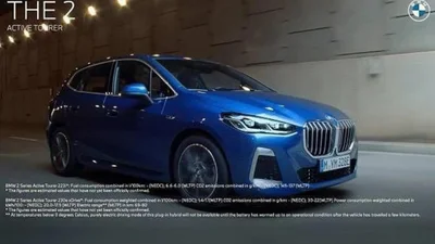 Новый компактвэн BMW 2-Series Active Tourer попал на фото без камуфляжа