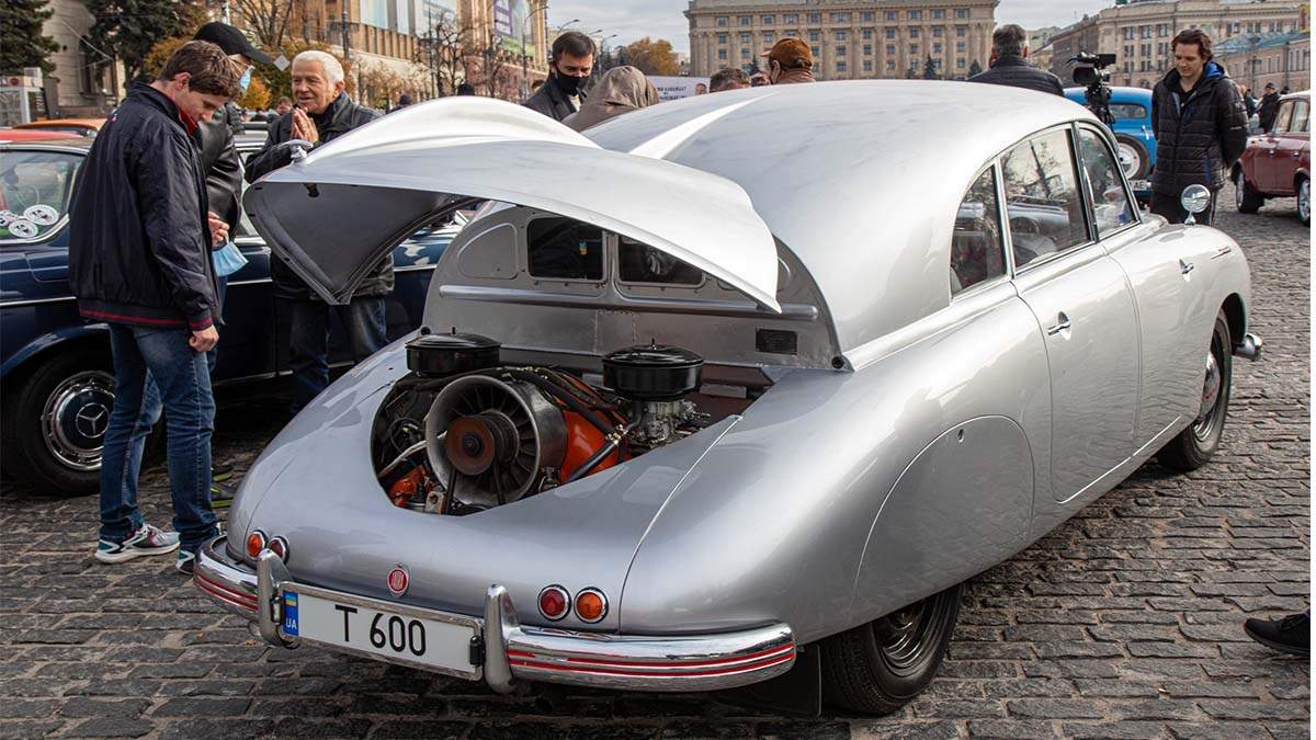 В Украине отреставрировали Tatra 600 Tatraplan: фото, факты