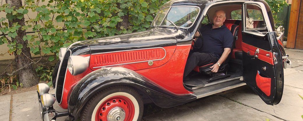 Украинец собственноручно отреставрировал 85-летнее BMW 1