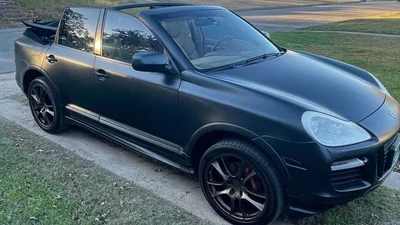 На продажу выставили уникальный Porsche Cayenne S кабриолет