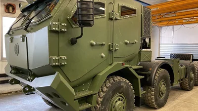 В Україну привезли 16 броньованих Tatra для систем залпового вогню - 30 грудня 2021 - Auto24
