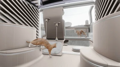 Дизайнер створив ідеальний автомобіль для любителів домашніх тварин: відео