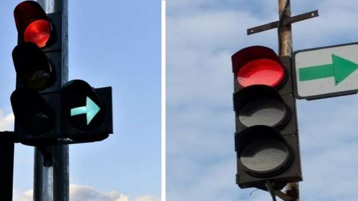 Зеленая стрелка или дополнительная секция светофора: когда поворачивать и кого пропускать по ПДД 1