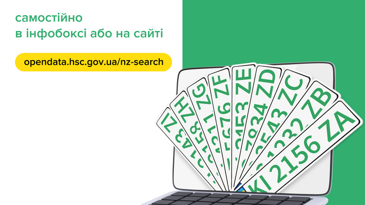 Свободные номерные знаки для электромобилей можно проверить онлайн 1