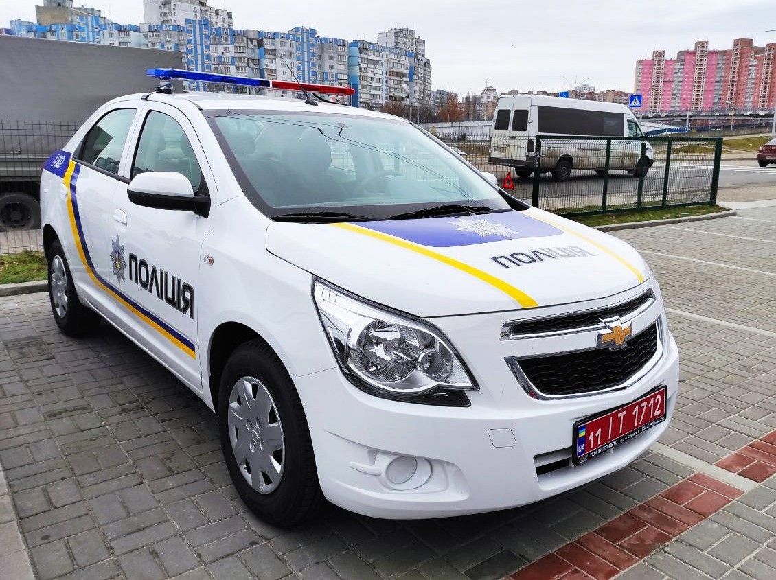 Полиция получила новые автомобили Chevrolet 1
