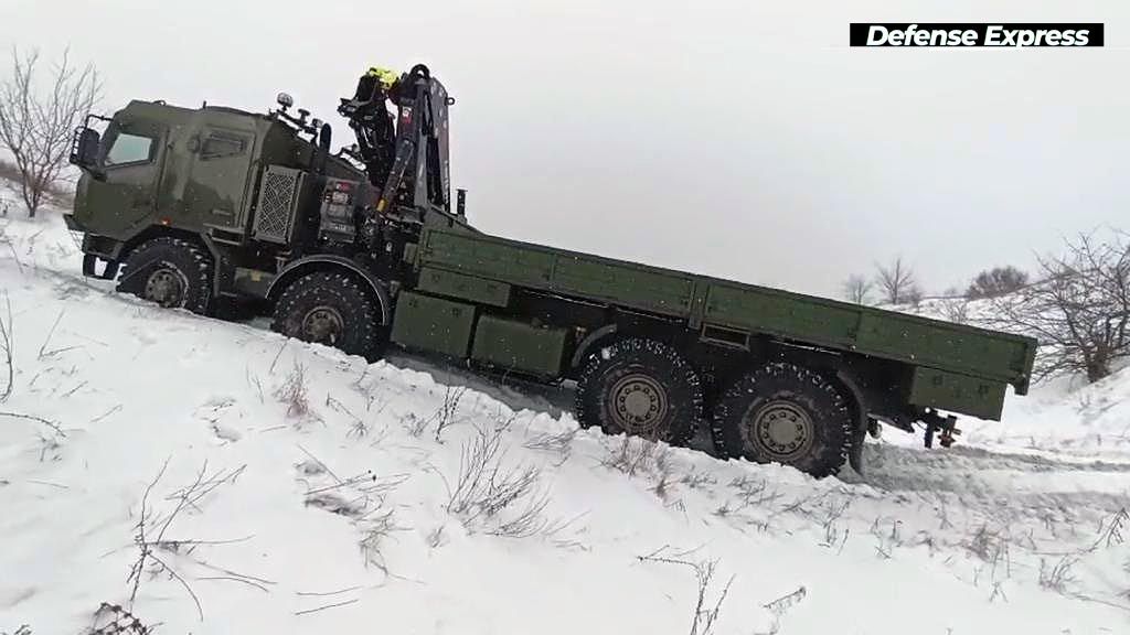 Армия Украины тестирует новые машины Tatra 2