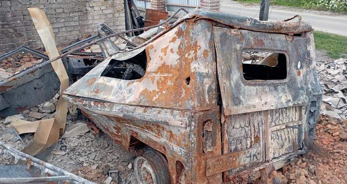 Уничтоженные войной автомобили Мощуна: фото 17
