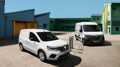 Два комерційні фургони Renault стали повністю електричними