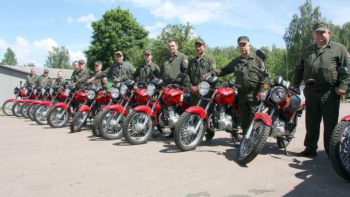 Украинское госпредприятие приобрело 19 белорусских мотоциклов 1