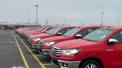 55 пикапов Toyota направили из Ливии в Украину - 8 июля 2022 - Auto24