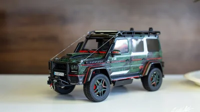 В Украине воссоздали уникальный Mercedes-Benz G-класс в миниатюре