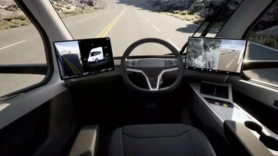 Як виглядає вантажівка Tesla зсередни: відео - Auto24