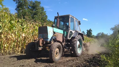 Тест-драйв трактора ЮМЗ-6