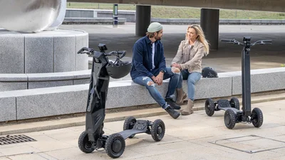 D-Fly Dragonfly - чотириколісний електросамокат: опис, фото, характееристики - Auto24