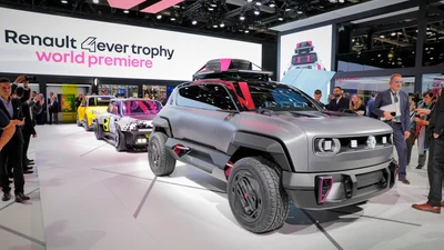 Renault 4Ever Trophy Concept на автосалоні в Парижі, фото, характеристики - Auto24