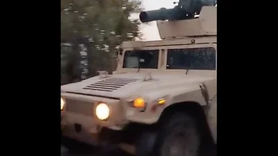 Американские HMMWV с противотанковым комплексом BGM-71 ТOW - Auto24
