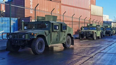 Как ремонтируют военные HMMWV