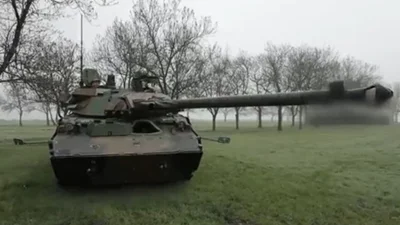 Українські морпіхи отримали французькі бронемашини AMX-10RC