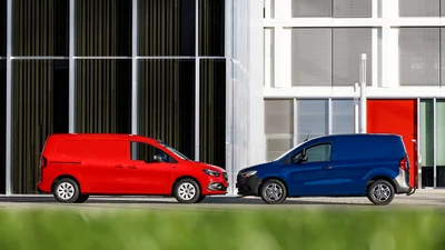 Mercedes-Benz представив два електричних фургона