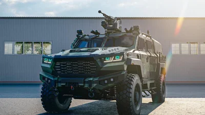 Украинский бронеавтомобиль INGUAR класса MRAP по стандартам НАТО – Auto24