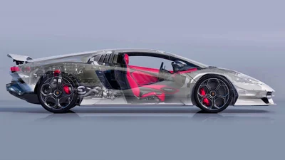 Lamborghini с прозрачным кузовом - Auto24