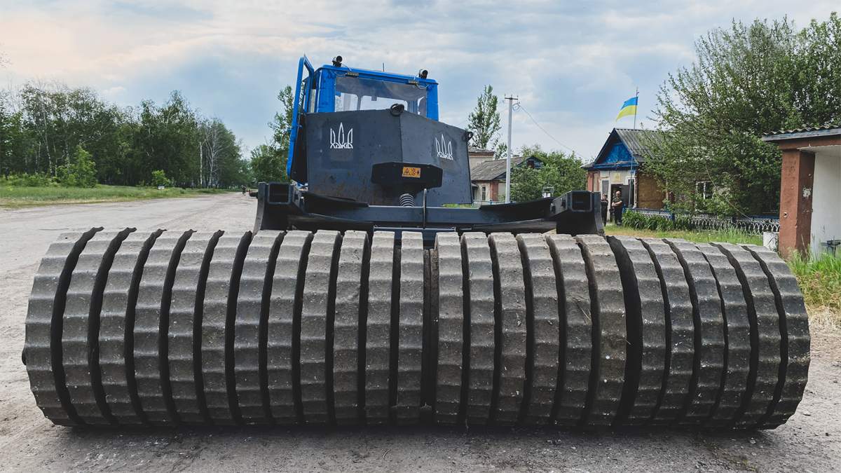 Украина получила собственную машину разминирования - Auto24