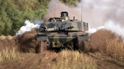 Танк Challenger 2 у військових діях в Україні - Auto24