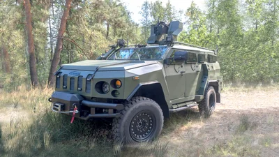 Український броньовик  у Польщі на  виставці MSPO - Auto24