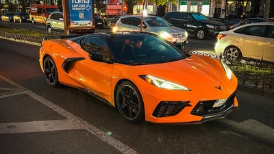 В Києві помітили новий Chevrolet Corvette C8 