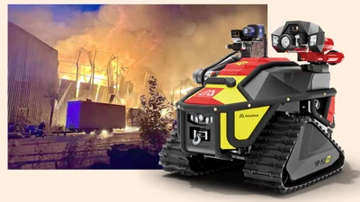 Пожарный робот-малыш Magirus: фото, видео, описание - Auto24