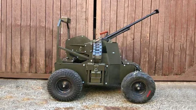 Робот-кулеметник "Лють" готують в серію - Auto24