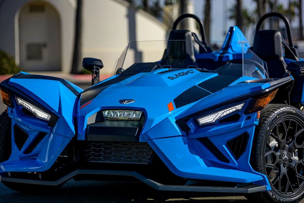 Polaris Slingshot 2024 нові копис, фото, ціна Auto24