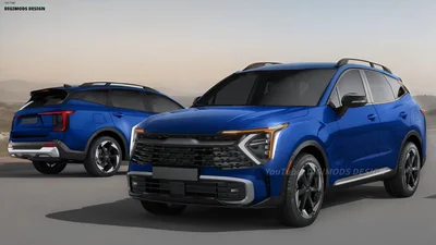 Художники за допомогою нейромережі зобразили наступне покоління Kia Sportage - Auto24