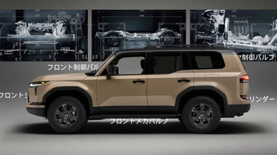 Как работает "хитрая" подвеска Lexus GX