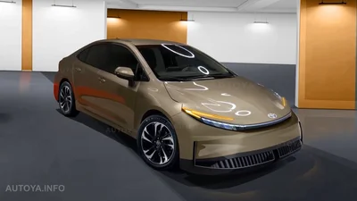 Художник показал, как может выглядеть Toyota Corolla Hybrid 2025 года: фото, видео - Auto24